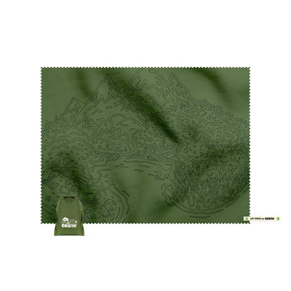 Serviette microfibre compacte - Air Towel™